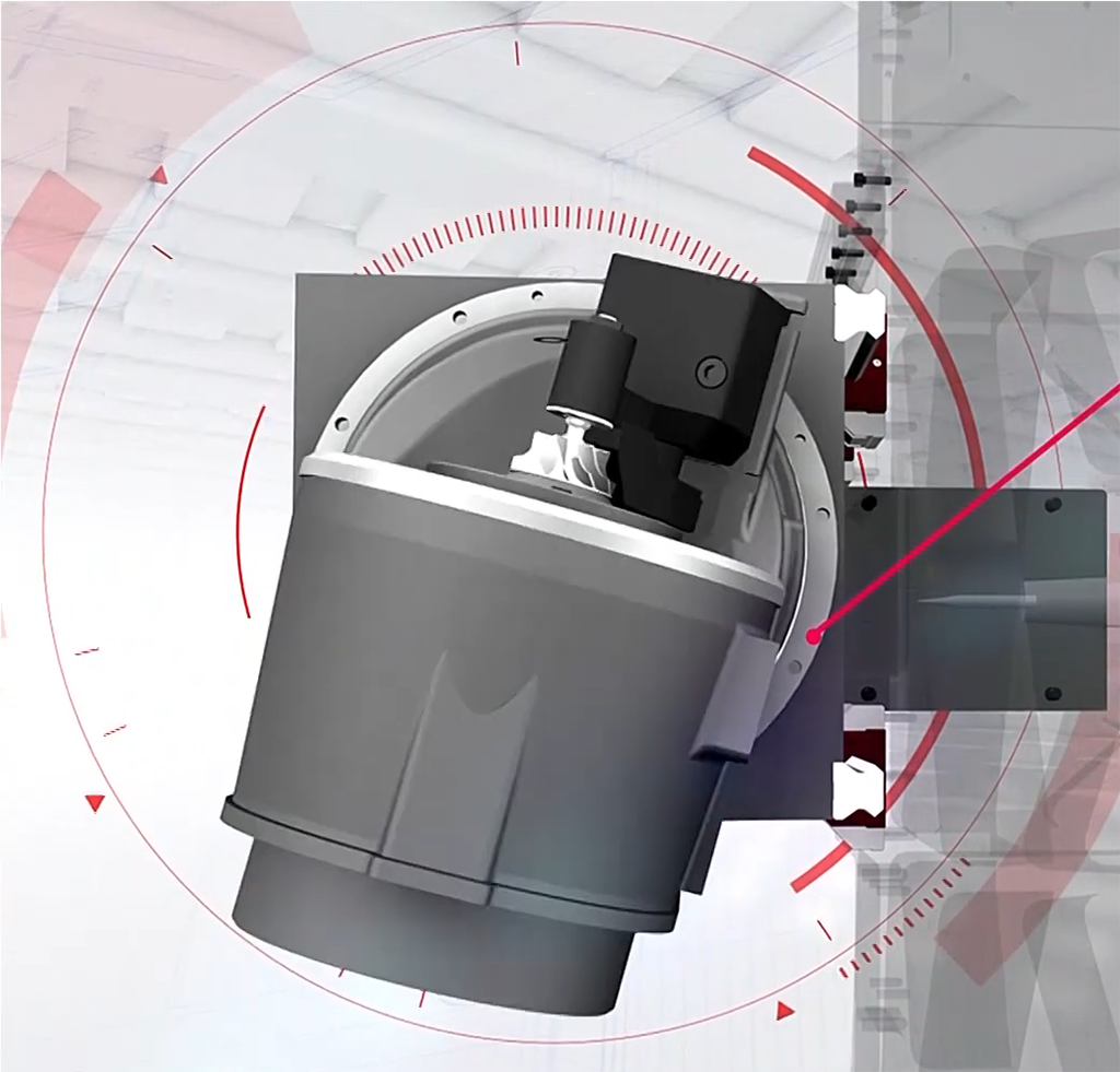 Centru vertical 5-axe XF2000/i - masă rotativă cu motor direct drive DDM