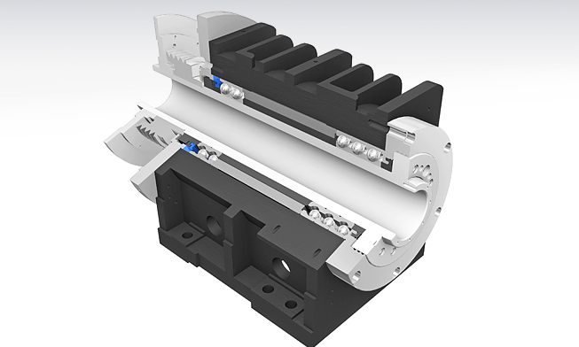 centre strunjire L300A arbore principal