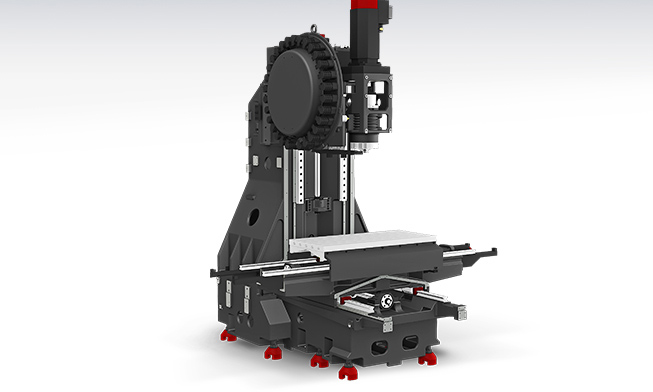 structură rigidă centre verticale cnc KF4600II