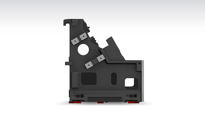 Structură batiu înclinat la 60° - strung CNC KIT4500