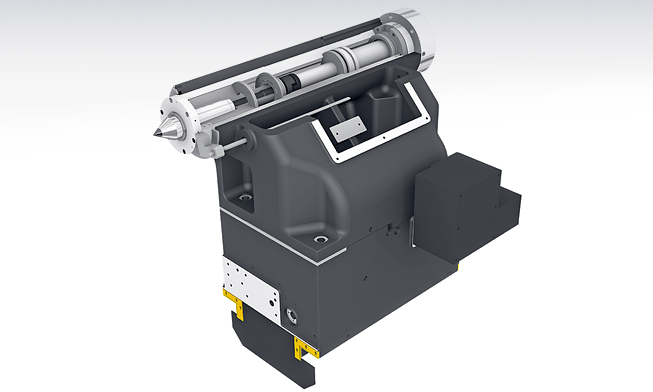 centru strunjire cnc L400A - păpușă mobilă integrată