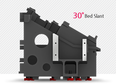 SE2200A CNC esztergák - monobloc bed